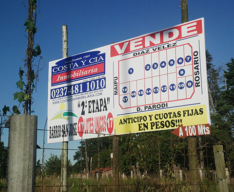 Venta de Lotes A 100 MTS DE AV. ROCA Y 500 MTS CAMINO DEL BUEN AYRE