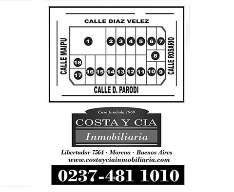 Venta de Lotes A 100 MTS DE AV. ROCA Y 500 MTS CAMINO DEL BUEN AYRE